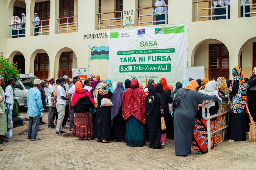 ECOHUB Tanzania community engagement at SASA project